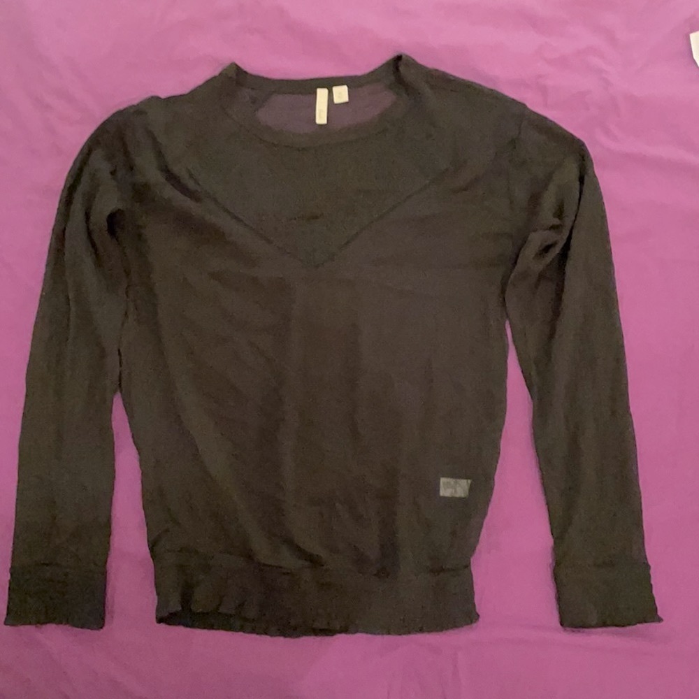 Frenchi sheer top
